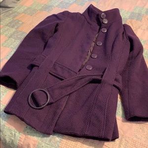 Purple coat